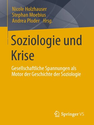 cover image of Soziologie und Krise